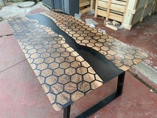 C N C Cut Epoxy Table