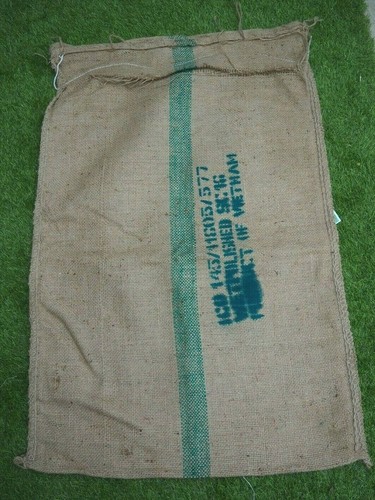 Hessian coffee sack text - sack,,