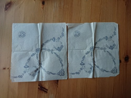 Vintage embroidery transfer - vintage,
