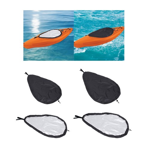 Adjustable covered kayak - covered,