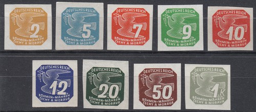 Stamp germany bohemia - stamp,