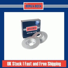 2x Brake Discs Solid For Mini Cooper S Countryman ALL4 F54 2.0 Rear 34216799367