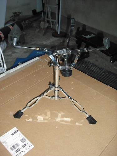 Snare drum stand double - , braced