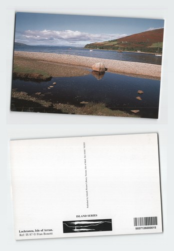 Vintage postcard lochranza - postcard,