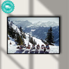 Slim Aarons Lounging In Gstaad