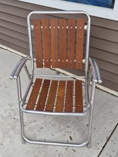 Vintage Wood & Aluminum