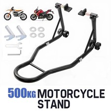 500KG Warrior Motorcycle Heavy Duty Rear Paddock Stand -Ideal For Most DIY Tasks
