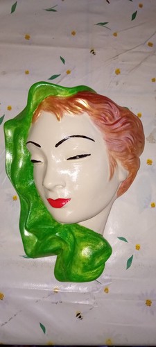 Large art deco - style, lady