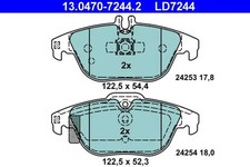 Brake pads 13.0470-7244.2 ATE