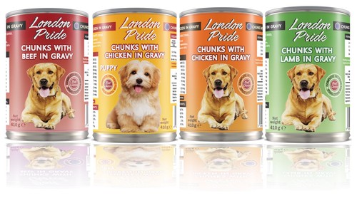 London pride dog food - london,