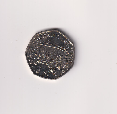 Isle man 1987 50p - isle, of