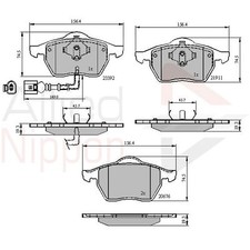 Brake Pads Set For Seat Ibiza