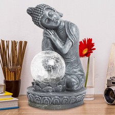 20cm Solar Powered Buddha
