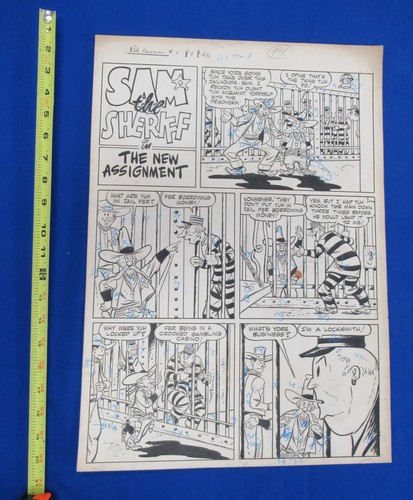 Original art rod - art, cameron