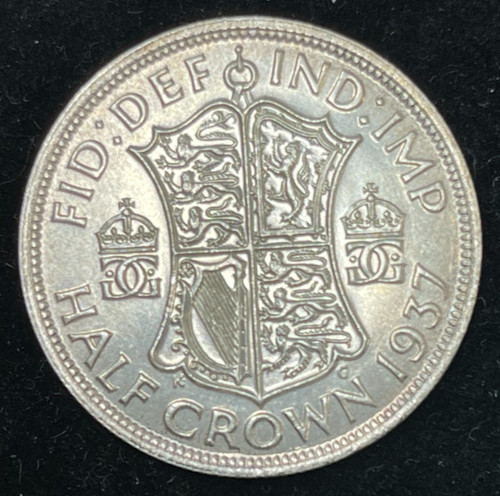 1937 great britain - half, crown