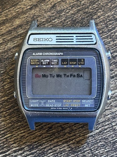 Vintage seiko a158 5050 lcd - seiko,