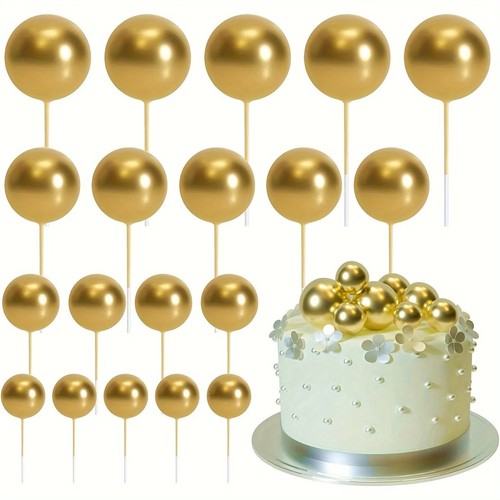 20pcs balls cake topper - 20pcs,