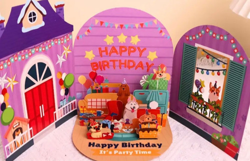 Birthday card pop - birthday,