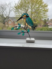 Stained Glass Kingfisher