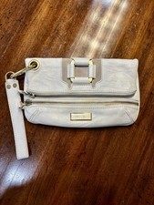 Jimmy Choo Marin Clutch White