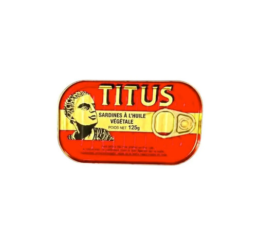 Titus sardines oil 125g - sardines, in