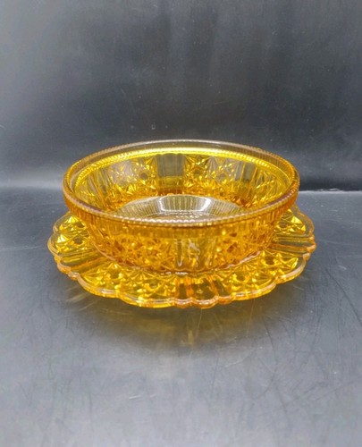 Vintage amber glass finger - vintage,