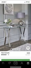 Glass Console Table