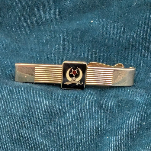 Swank signed gold shriners - gold, tie