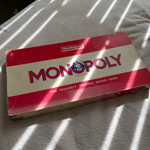 Waddingtons monopoly vintage - monopoly,