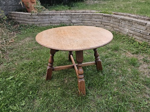 Small vintage antique oak - small,