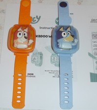 Bluey & Bingo Toys Watches x 2 Interactive Learning Vtech Bluey Family SUPERB