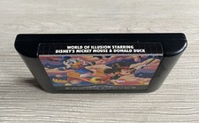 World of Illusion Mickey Mouse & Donald Duck - Sega Mega Drive - Cart Only