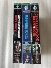 Dirty Harry 3-Film VHS Lot NEW