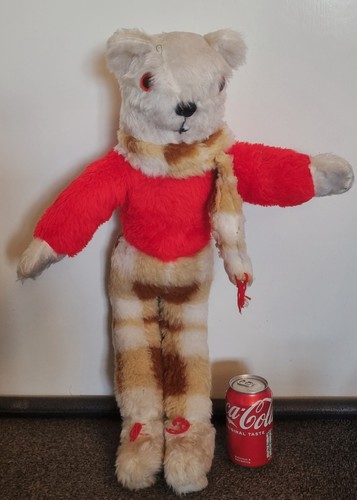 Large vintage rupert the bear - vintage,