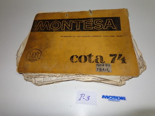 Montesa cota original - montesa, 74