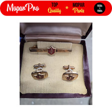 1941 1942 1946 1947 Desoto Cufflinks Set With Tie Bar 1950 1951 1952 46 47 48 49