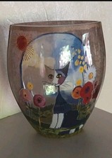 Goebel Rosina Wachtmeister Cat Vase