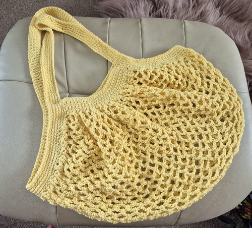 Hand made market beach bag - hand,