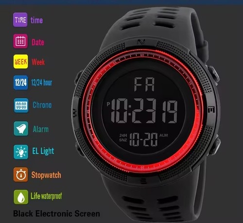 Led digital watch - led,