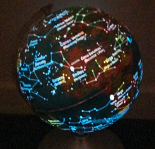 Illuminated rotating tabletop - illuminated,