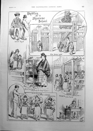 Old print sketches - sketches, a