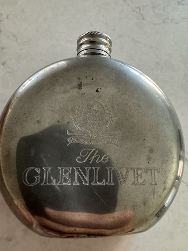 Hip flask glenlivet english - flask,
