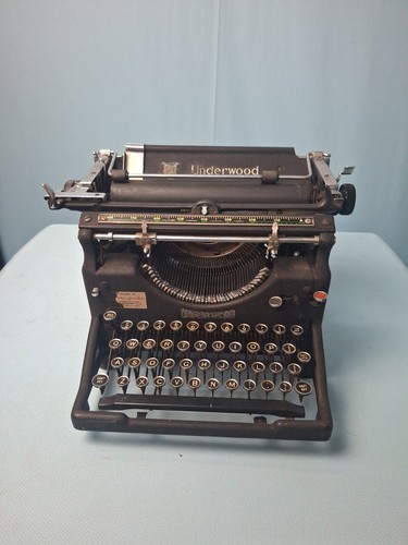 1927 underwood model - model, 5