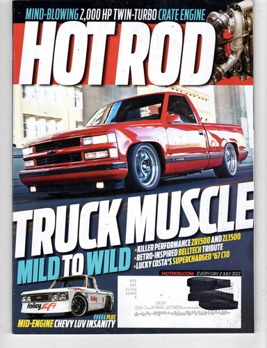 Hot rod magazine july - rod, 2022