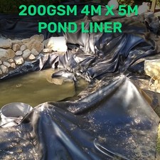 4m x 5m Garden Pond Liner