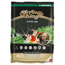 Dennerle Shrimp King Active Soil Substrate Made in Japan Black 1-4mm Grain 8L