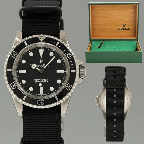 Vintage rolex submariner 5513 - vintage,