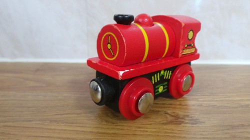 Wooden bigjigs train - wooden, 2.5"