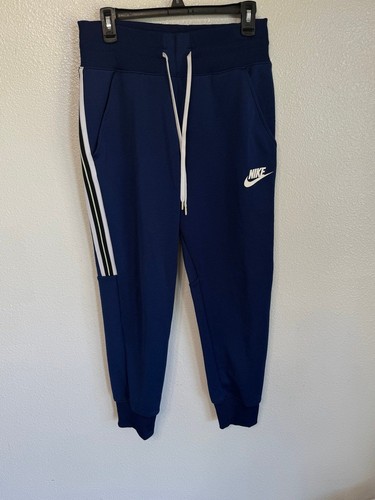 Nike blue with - green, stripe