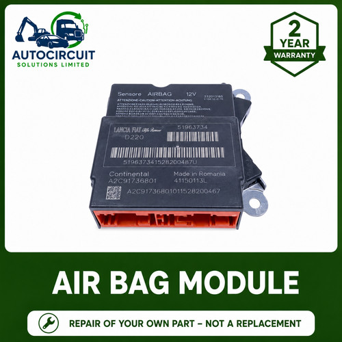 Fiat punto 51897810 airbag ecu - fiat,